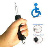 2 in 1 Dressing Buttonhook Zipper Pull Helper for Disabilities