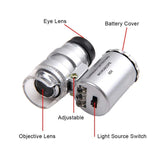 Portable Diamond Tester Pen & 60X Loupe Microscope Kit Combo