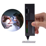 Portable Diamond Tester Pen & 60X Loupe Microscope Kit Combo