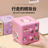 2-layer Jewelry Storage Box Ring Earring Necklace Organizer