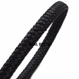 2m Flat Cow Leather Cord Bracelet Necklace Findings DIY Jewelry