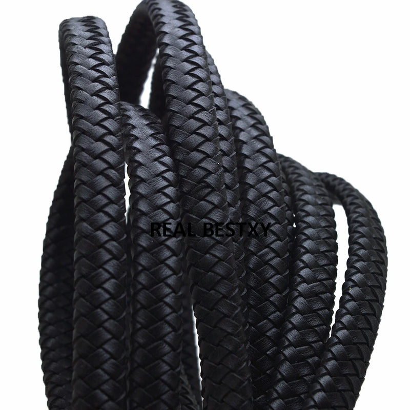 2m Flat Cow Leather Cord Bracelet Necklace Findings DIY Jewelry