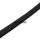2m Flat Cow Leather Cord Bracelet Necklace Findings DIY Jewelry