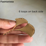 2 pcs Large Brass Double Gingko Leaf Charms, Peony Flower Pendant DIY