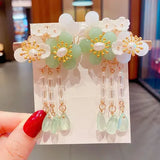 Vintage Tassel Hair Clip Antique Hairpin Hanfu Traditional Headdress