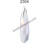 100% Original Crystals from Austria 2304 Raindrop Flat Back Rhinestone