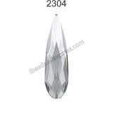 100% Original Crystals from Austria 2304 Raindrop Flat Back Rhinestone