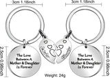 Mother Daughter Key Chain Set - Christmas Gift - Birthday Gift