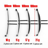 2 Steel Leaf Springs for 1/14 RC Tractor Trailer Truck Model Car Upgrade Parts