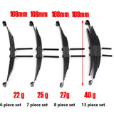 2 Steel Leaf Springs for 1/14 RC Tractor Trailer Truck Model Car Upgrade Parts