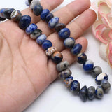 Natural Stone Irregular Oval Strand 10-14mm