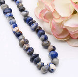 Natural Stone Irregular Oval Strand 10-14mm