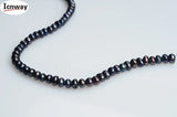 Freshwater Pearl 3-4mm Strand for Jewelry Making 15in DIY Necklace Bracelet