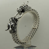 Dragon Stainless Steel Bracelet Circle Boy Men