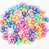 20-100 pcs Butterfly Clay Beads for Kids Jewelry DIY Making