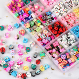 20-100 pcs Butterfly Clay Beads for Kids Jewelry DIY Making