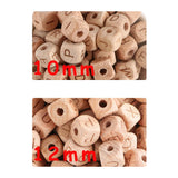 20-100Pcs Beech Wooden Round Beads Necklace Bracelet Jewelry Making