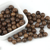 20-100Pcs Wood Spacer Beads 8MM Charm Round Beads Jewelry DIY Bracelets Necklace