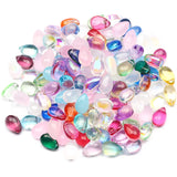 20-100pcs Mixed Water Drop Shape Beads Czech Glass Loose Spacer Beads
