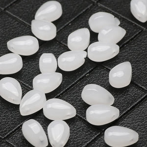 20-100pcs Mixed Water Drop Shape Beads Czech Glass Loose Spacer Beads