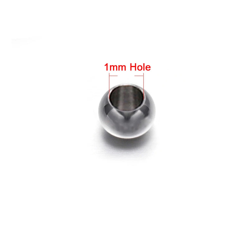 Stainless Steel Spacer Beads for Jewelry Making DIY