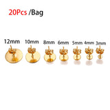 Stainless Steel Blank Earring Studs Base for DIY Jewelry