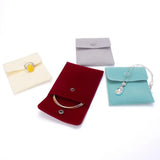 Velvet Jewelry Packaging Pocket Mini Bag Ring Necklace Organizer