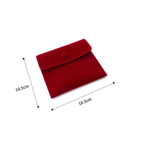 Velvet Jewelry Packaging Pocket Mini Bag Ring Necklace Organizer