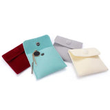 Velvet Jewelry Packaging Pocket Mini Bag Ring Necklace Organizer