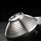 20/22/24cm Japanese Ramen Bowl Stainless Steel Tableware