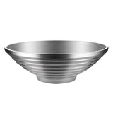 20/22/24cm Japanese Ramen Bowl Stainless Steel Tableware