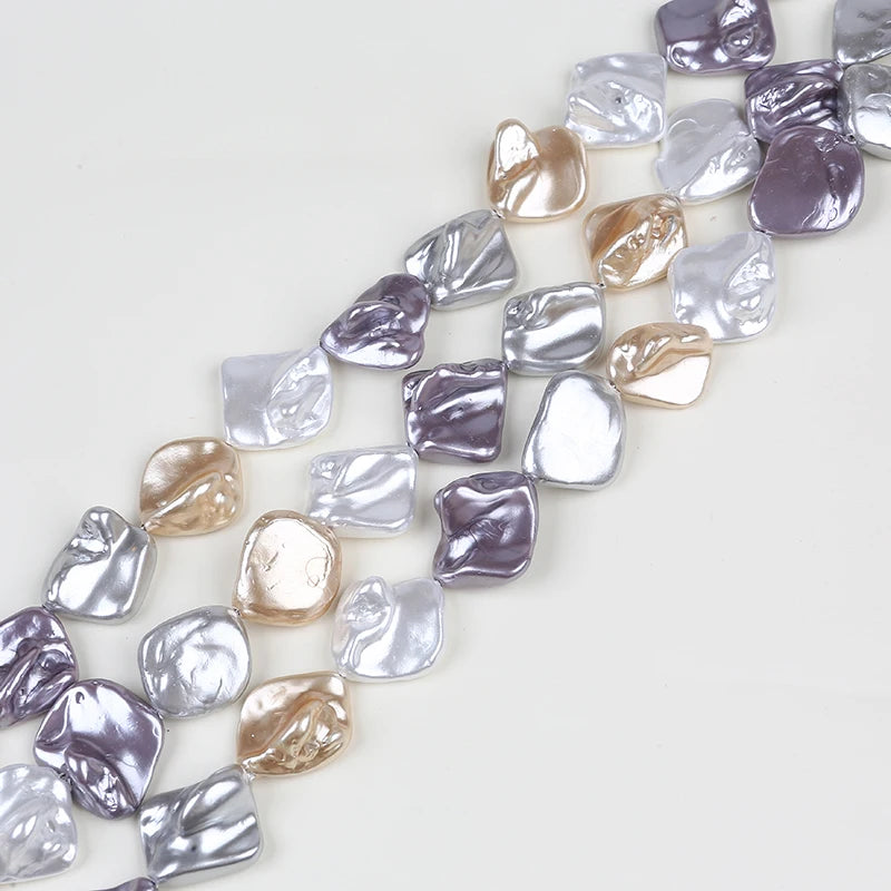 20-25mm Mother of Pearl Shell Beads String