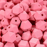 10/12mm Wood Beads Irregular Geometric Spacer Beads for Jewelry Making
