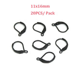 Stainless Steel Hypoallergenic Earring Hooks Findings for DIY Jewelry Making