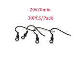 Stainless Steel Hypoallergenic Earring Hooks Findings for DIY Jewelry Making