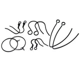 Stainless Steel Hypoallergenic Earring Hooks Findings for DIY Jewelry Making