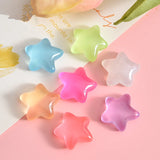20-30Pcs Cartoon Luminous Star Resin Accessories DIY Home Decoration Craft