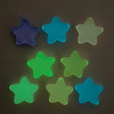 20-30Pcs Cartoon Luminous Star Resin Accessories DIY Home Decoration Craft