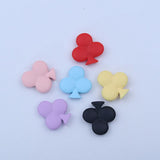 20-30Pcs Poker Spades Love Heart Resin Patch DIY Craft Supplies Materials
