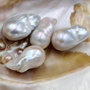 20*30mm Natural Baroque Pearl Beads, DIY Jewelry Accessories