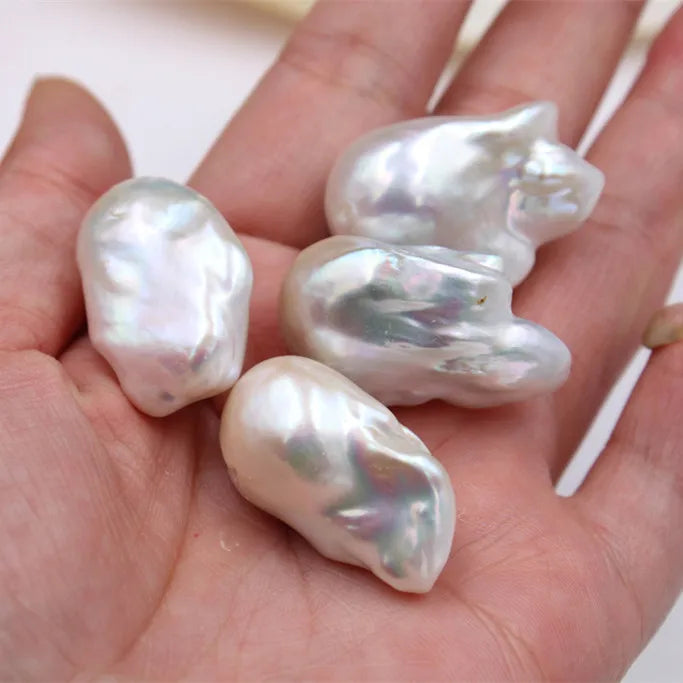 20*30mm Natural Baroque Pearl Beads, DIY Jewelry Accessories