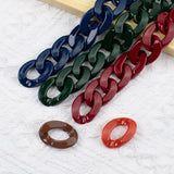 20*30mm Acrylic Bead Chain Link for Jewelry Making Necklace Bracelet DIY