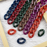 20*30mm Acrylic Bead Chain Link for Jewelry Making Necklace Bracelet DIY
