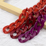 20*30mm Acrylic Bead Chain Link for Jewelry Making Necklace Bracelet DIY