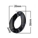 Acrylic Twisted Link Chain Beads for Bracelet Necklace Earrings
