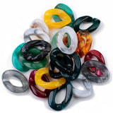 Acrylic Twisted Link Chain Beads for Bracelet Necklace Earrings