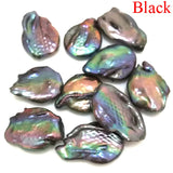 20-30mm Natural Baroque Coin Pearls, No Hole, Loose