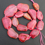 20-30mm Multicolor Agate Loose Beads 18inch