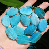 Natural Agate Faceted Multicolor Loose Beads 16inch