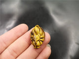 Tigers Eye Nine Tailed Fox Bead for Jewelry Making